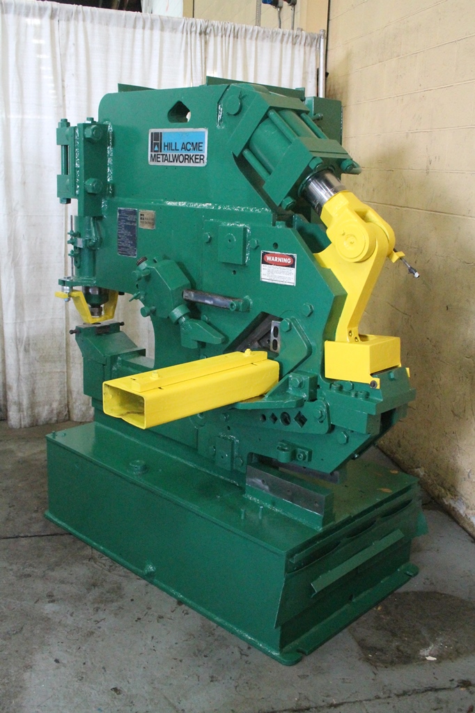 Used Iron Worker For Sale 60 TON HILL ACME MODEL 4 HYDRAULIC