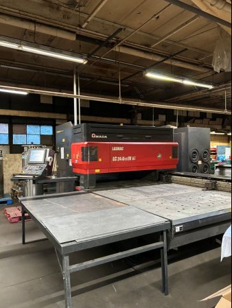 4000 WATT AMADA PULSAR LC2415A4NT CO2 LASER,MFG:2010   Our stock number: 12804